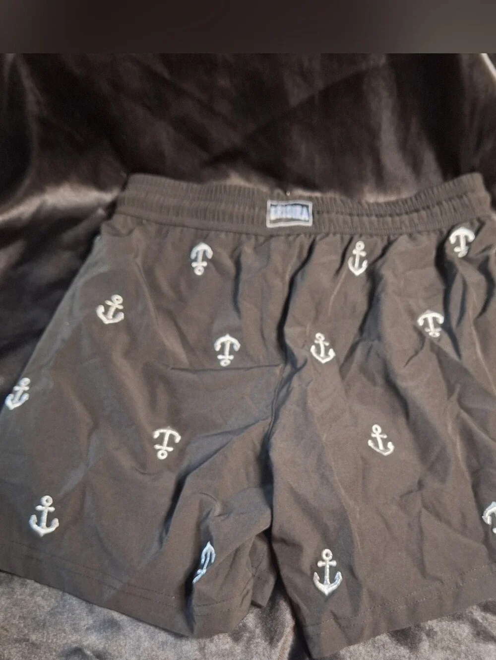 New Brisira Black Anchor Swim Suit~5